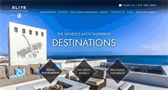 Desktop Screenshot of elitedestinationhomes.com